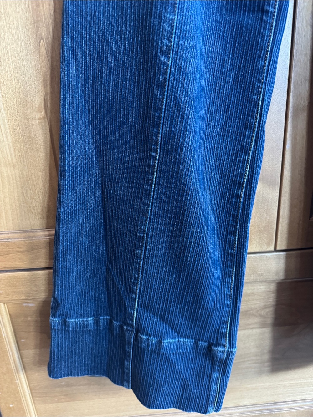 Risen Dark Blue Wide-Leg Jeans - Picture 2 of 7